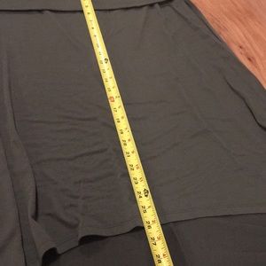 Mossimo Supply Co. Skirts - Mossimo olive green fold over high low skirt Mossimo Supply Co. Skirts - Mossimo olive green fold over high low skirt